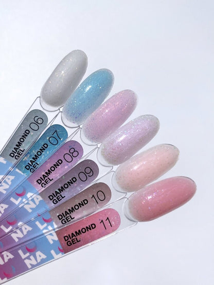 LUNAmoon Diamond Gel №8