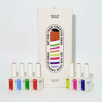 Kit · NAILSOFTHEDAY · Gel Polish · SUMMER colección