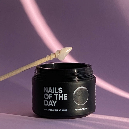 NAILSOFTHEDAY Polygel Clear