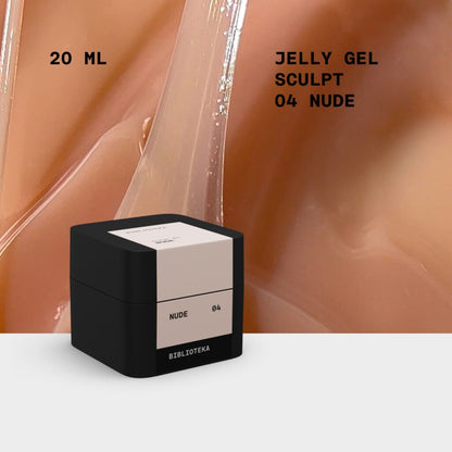 BIBLIOTEKA Sculpt Jelly Gel № 04 Nude