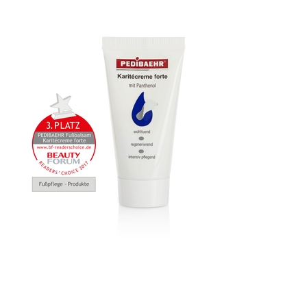 Foot cream with shea butter and panthenol