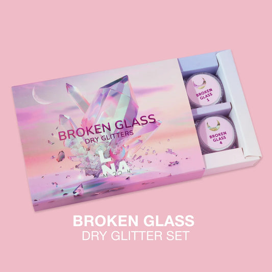 LUNAmoon Broken Glass Glitters Set