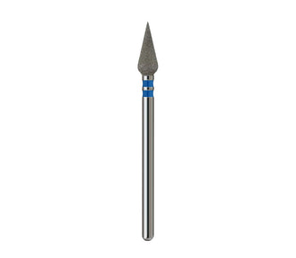 Fresa de diamante Gota, Azul, 4mm.