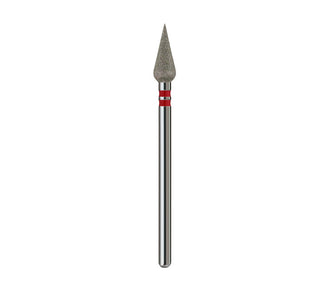 Fresa de diamante Gota, Roja, 4mm.