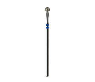 Fresa de diamante Bola. Azul, 3mm.