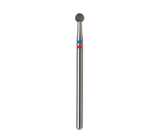 Fresa de diamante Bola. Azul&Roja, 3.5mm.