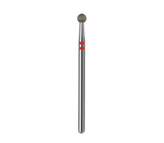 Fresa de diamante Bola. Roja, 3.5mm.