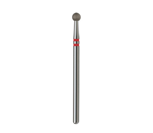Fresa de diamante Bola. Roja, 3.5mm.