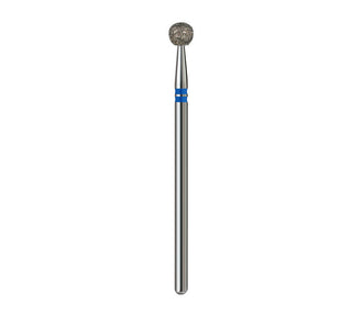 Fresa de diamante Bola. Azul, 4mm.