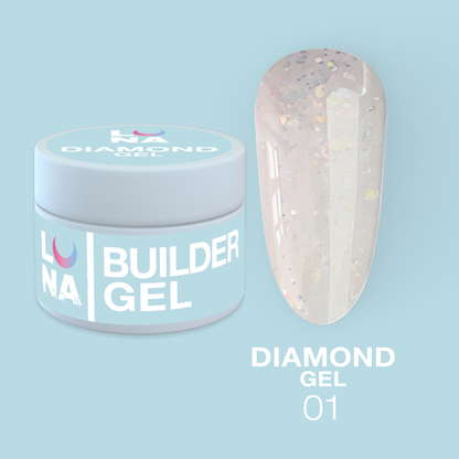 LUNAmoon Diamond Gel №1