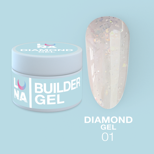 LUNAmoon Diamond Gel №1