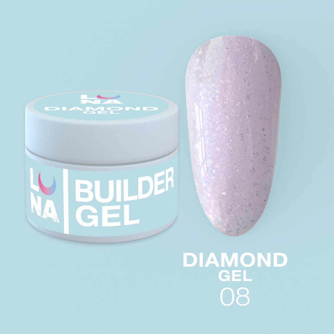 LUNAmoon Diamond Gel №8