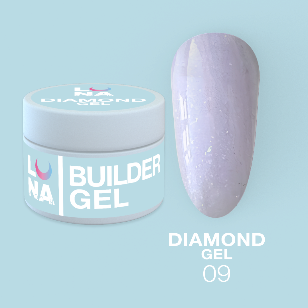 LUNAmoon Diamond Gel №9