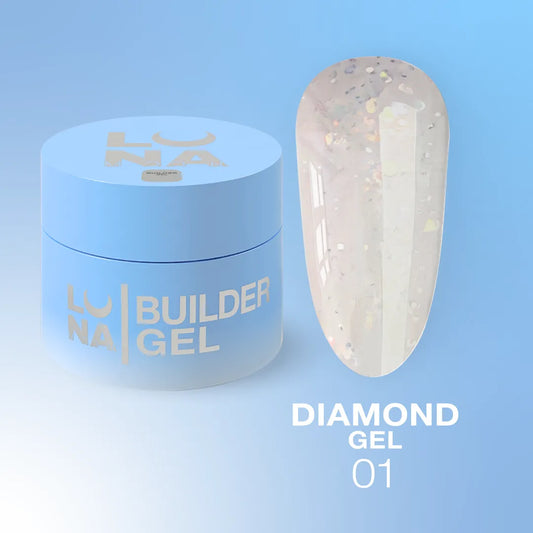 LUNAmoon Diamond Gel №1