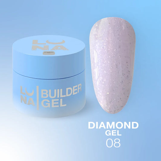 LUNAmoon Diamond Gel №8