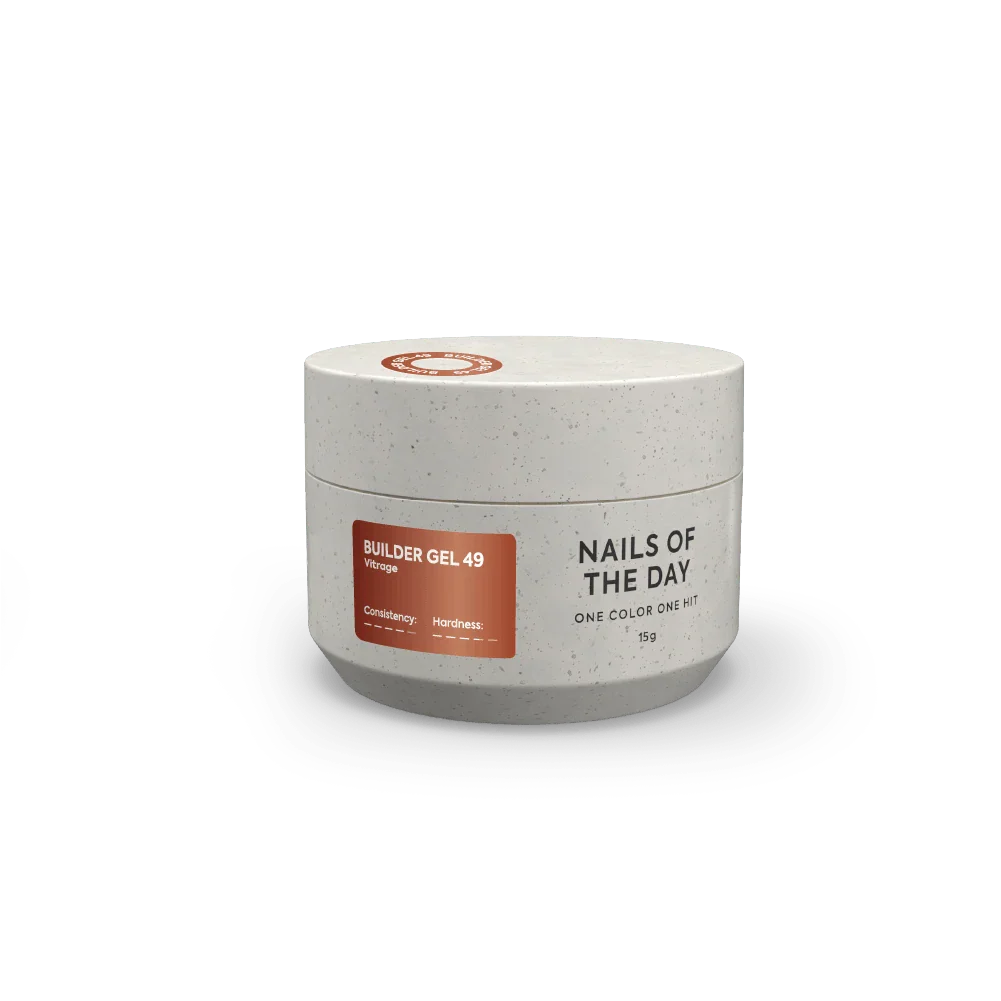 NAILSOFTHEDAY Builder Gel #49 Vitrage