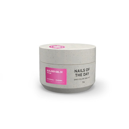 Gel de construction NAILSOFTHEDAY n° 51 Vitrage