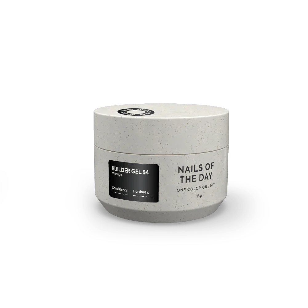 NAILSOFTHEDAY Builder Gel #54 Vitrage