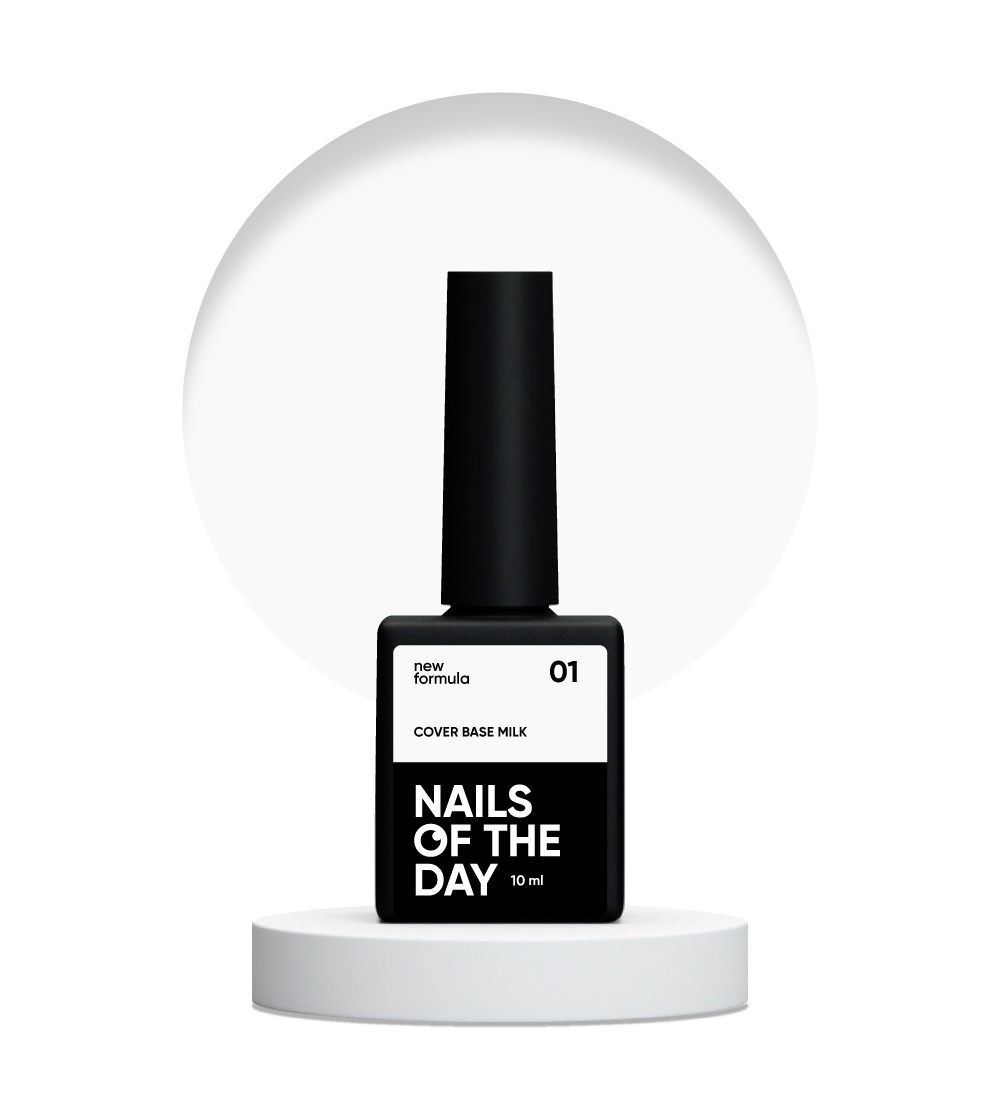 Nailsoftheday Cover Base New Formula milk #01