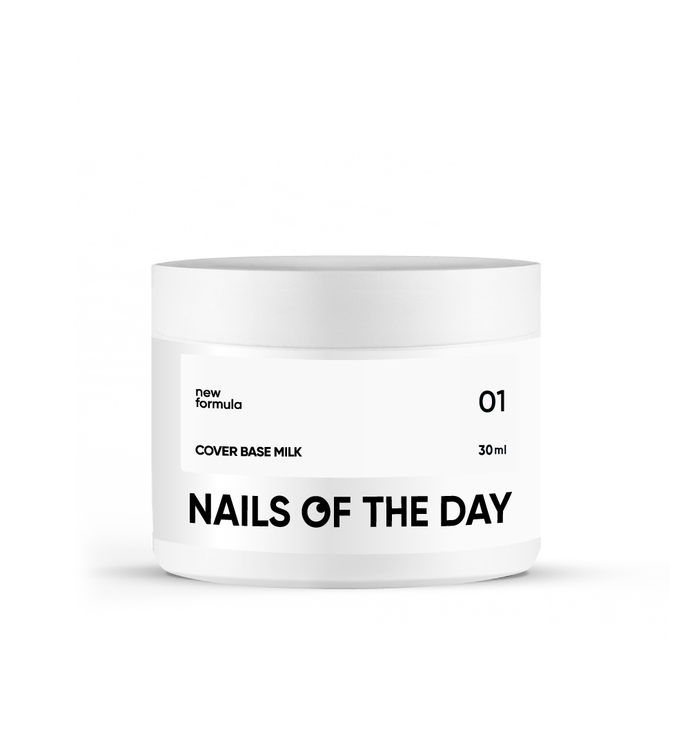 Nailsoftheday Cover Base New Formula milk #01