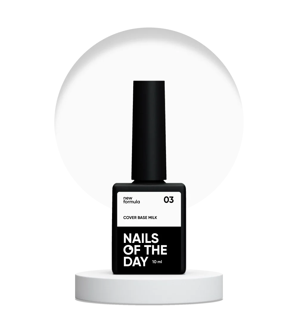 NAILSOFTHEDAY Cover Base New Formula Milk #03