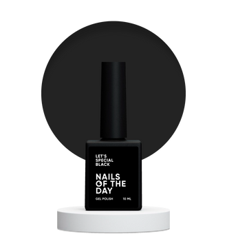 Vernis gel NAILSOFTHEDAY, spécial noir