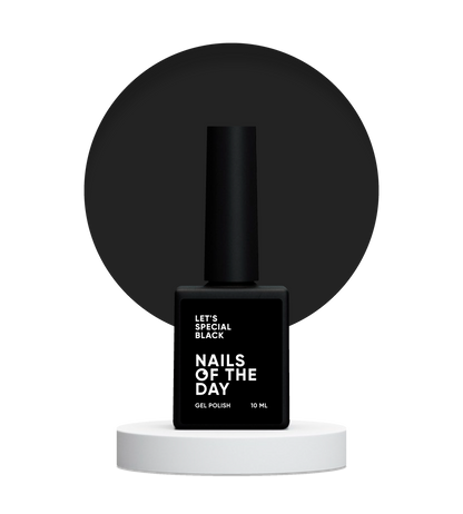NAILSOFTHEDAY Gel Polish Let's special Black