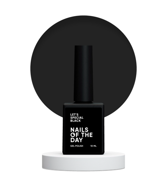 NAILSOFTHEDAY Gel Polish Let's special Black