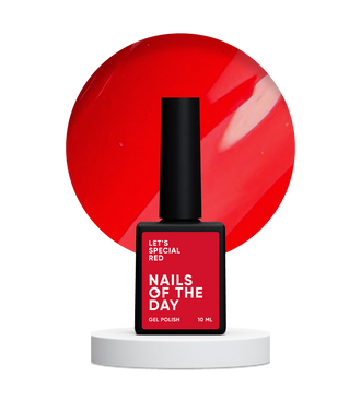NAILSOFTHEDAY Gel Polish Let's special Red