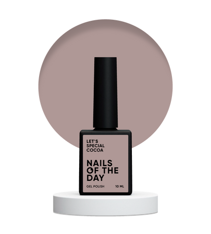 Vernis gel NAILSOFTHEDAY, spécial cacao