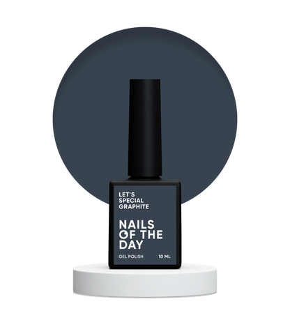 Vernis gel NAILSOFTHEDAY, teinte spéciale Graphite
