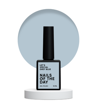 Vernis gel NAILSOFTHEDAY, teinte spéciale Gris bleu