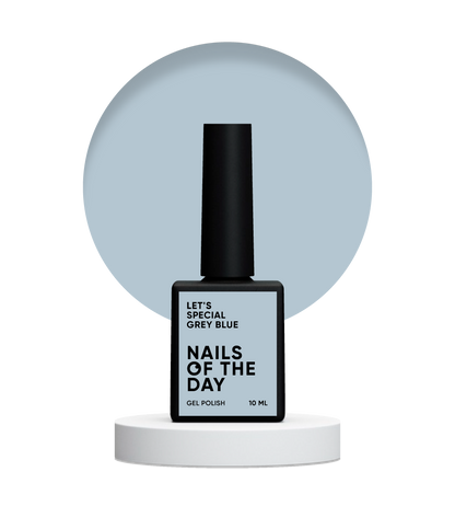 NAILSOFTHEDAY Gel Polish Let's special Gray blue