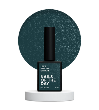 NAILSOFTHEDAY Gel Polish Let’s special Grinch