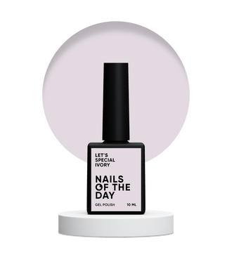 NAILSOFTHEDAY Gel Polish Let's special Ivory