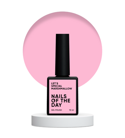 Vernis gel NAILSOFTHEDAY, teinte spéciale Marshmallow
