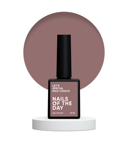 Vernis gel NAILSOFTHEDAY, spécial chocolat au lait