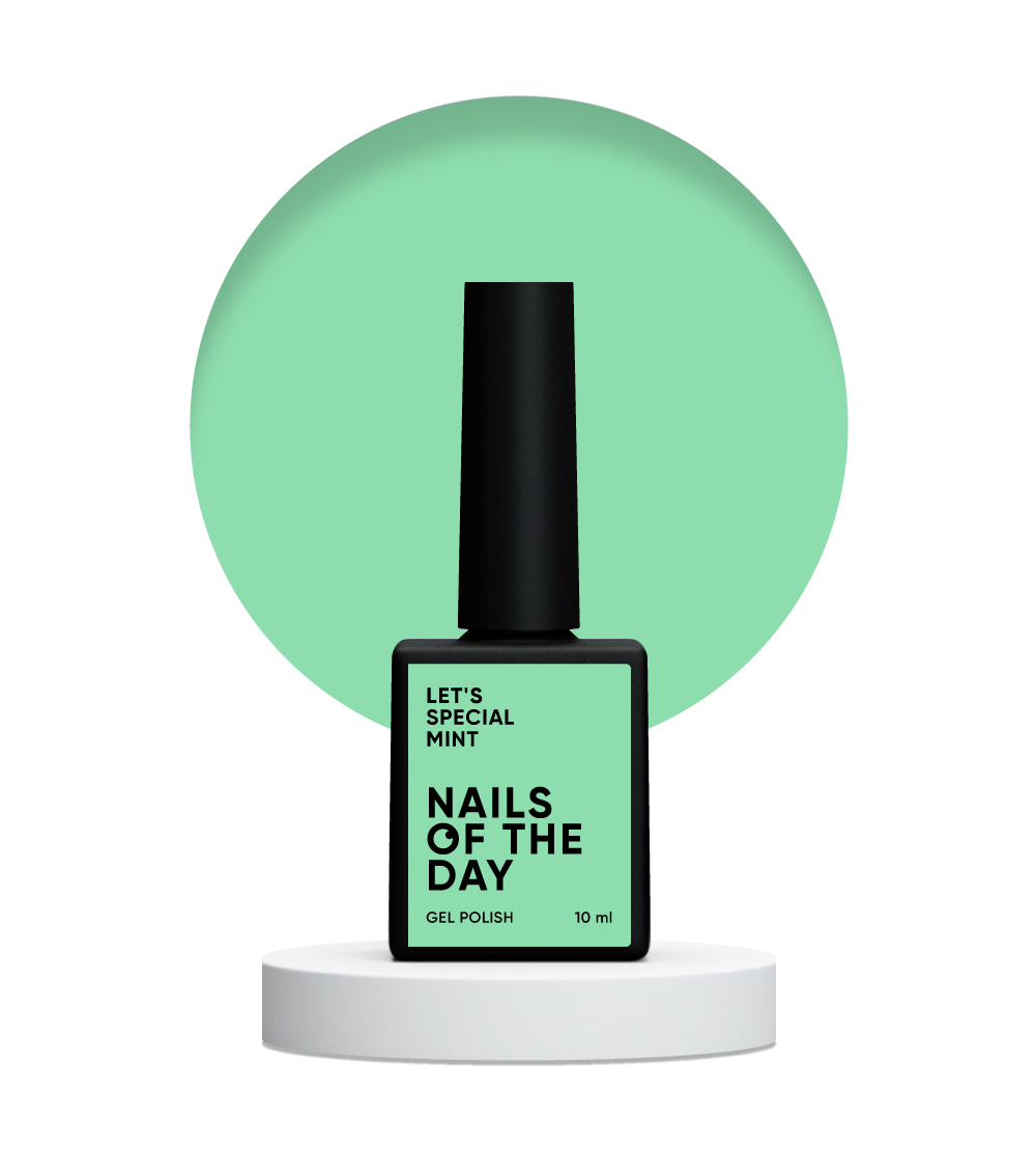 NAILSOFTHEDAY Gel Polish Let's special Mint