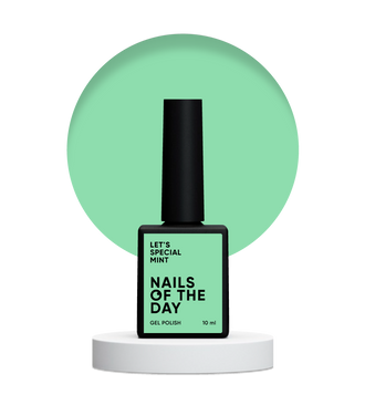 Vernis gel NAILSOFTHEDAY, teinte Menthe spéciale