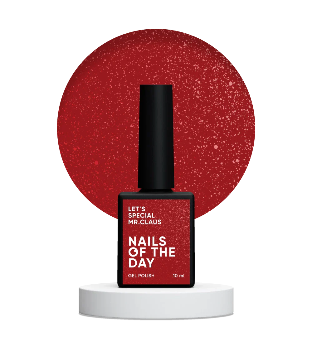 NAILSOFTHEDAY Gel Polish Let’s special Mrs. Claus