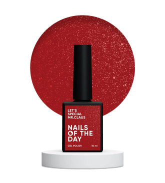 NAILSOFTHEDAY Gel Polish Let’s special Mrs. Claus
