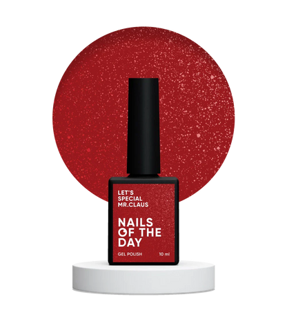 NAILSOFTHEDAY Gel Polish Let's special Mrs. Claus