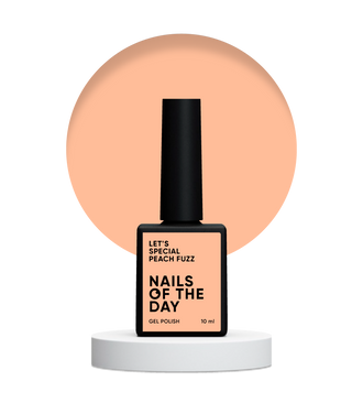 Vernis gel NAILSOFTHEDAY, teinte spéciale Peach Fuzz