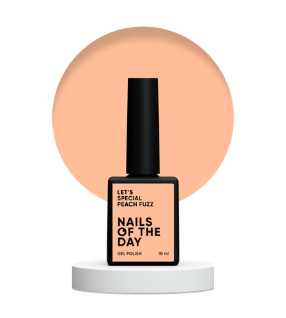 NAILSOFTHEDAY Gel Polish Let's special Peach Fuzz