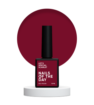 Vernis gel NAILSOFTHEDAY, teinte spéciale Scarlet