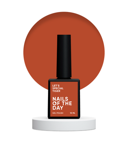 NAILSOFTHEDAY Gel Polish Let's special Tiger