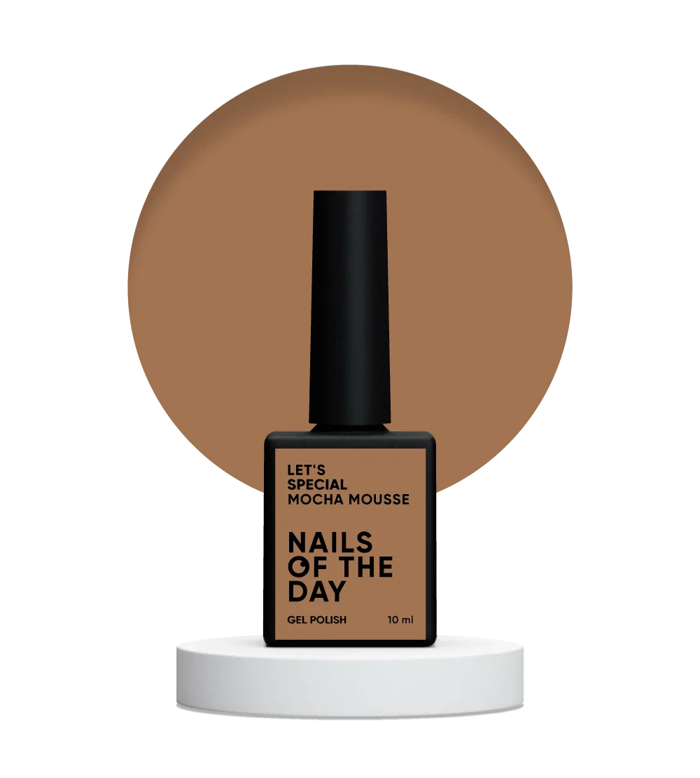NAILSOFTHEDAY Gel Polish Let’s special Mocha Mousse