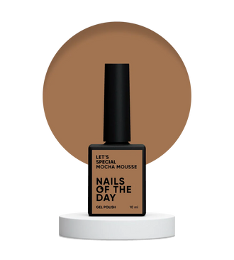 Vernis gel NAILSOFTHEDAY, teinte spéciale Mocha Mousse