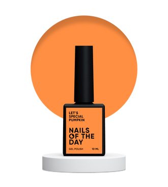 Vernis gel NAILSOFTHEDAY, spécial citrouille
