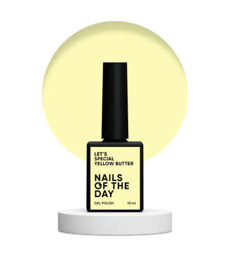 Vernis gel NAILSOFTHEDAY Let's Special Yellow Butter